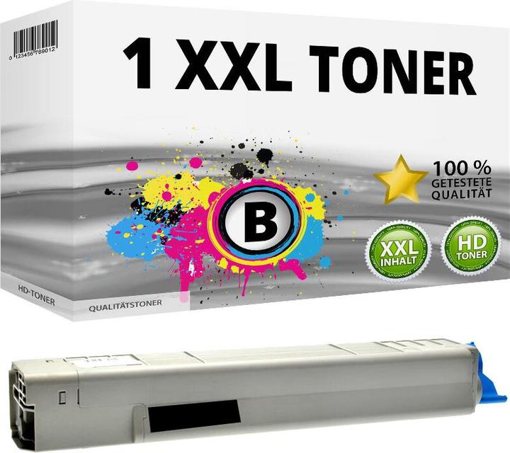 Immagine prodotto Druckfuxx XXL Toner für OKI MC 860 CDTN MC 860 CDXN MC 860 DN 44059212 Schwarz