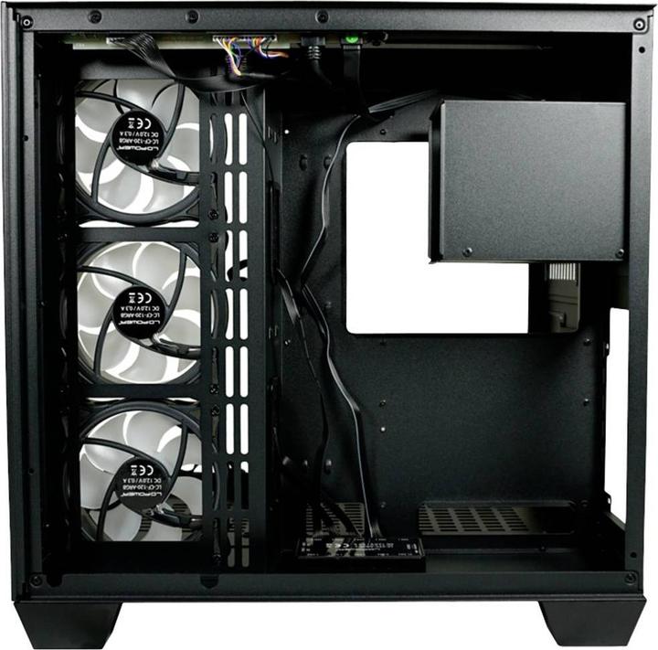 Actual product image LC-Power Gaming 809B Dark Storm X (mATX, Mini-ITX, ATX, E-ATX)