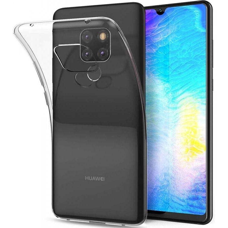 Screenguard Huawei Mate 20 Flexible TPU Clear Case (Huawei Mate 20), Smartphone Hülle, Transparent
