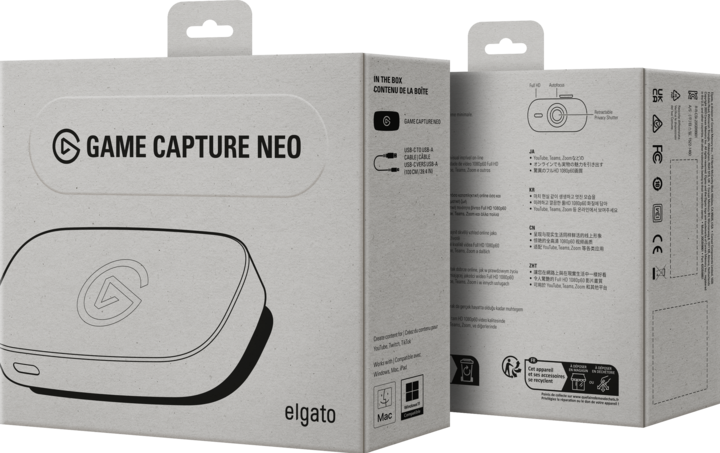 Actual product image Elgato Game Capture Neo (PC, Mac)