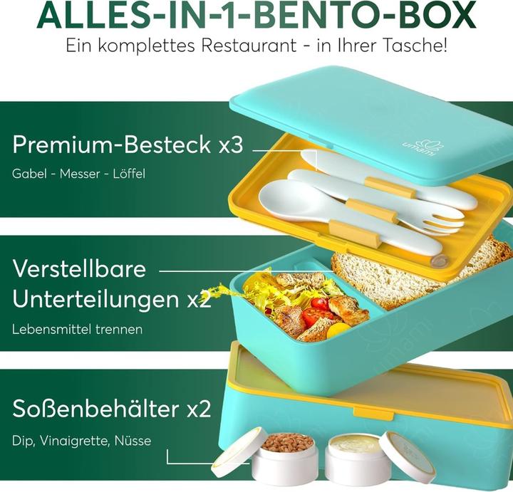 Image du produit Umami Bento Box Original L Fresh Turquoise