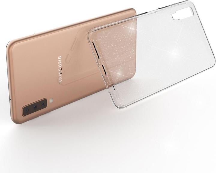 Actual product image Nalia Glitter mobile phone case (Samsung Galaxy A7 (2018))