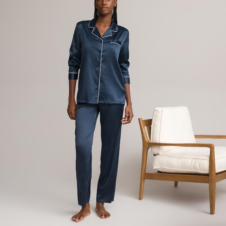Produktbild La Redoute Collections Pyjama aus Satin (50)