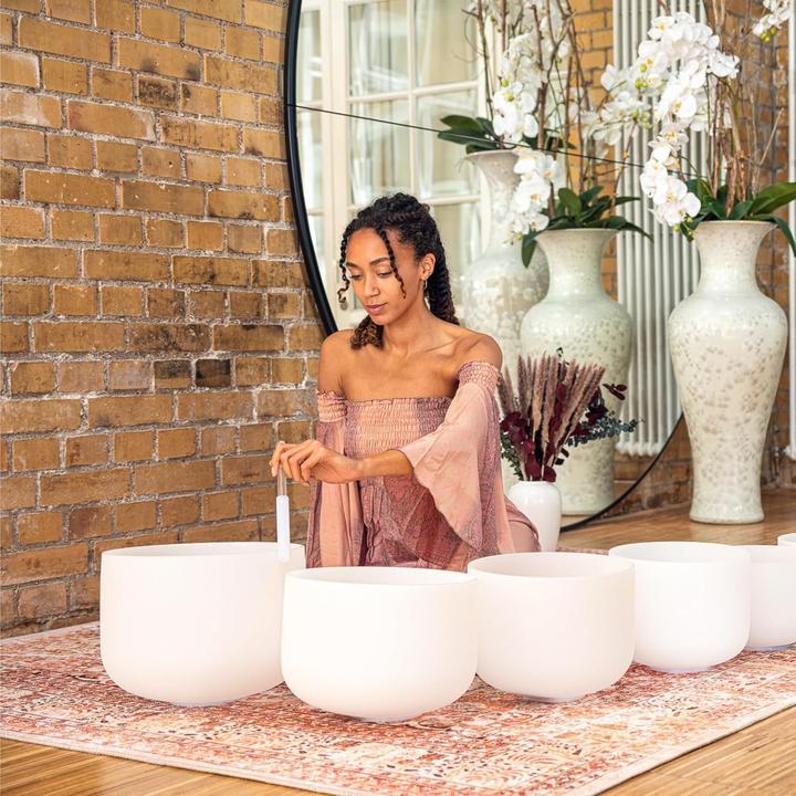 Immagine prodotto Meinl Ciotola di cristallo da 11 pollici (Chakra del cuore) (Ciotola canterina, Percussioni)