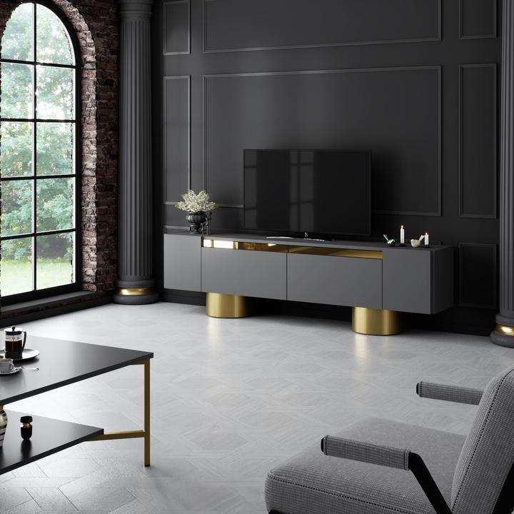 Produktbild Skye Decor Bohem Gold TV Stand (180 x 50 x 30 cm)