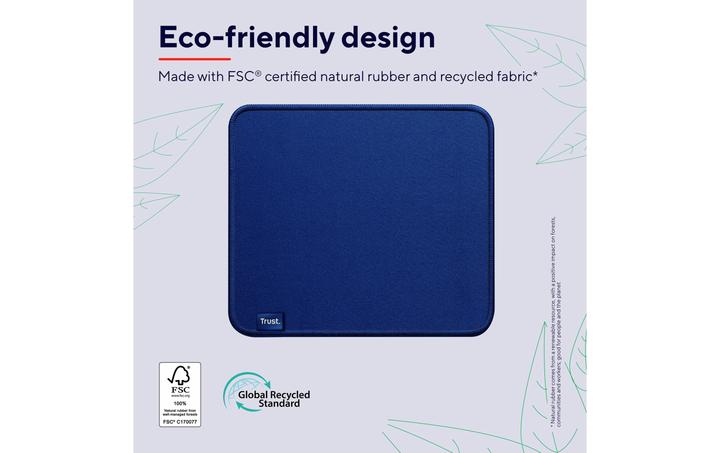 Productafbeelding Trust Boye Muismat Eco Blauw (M)