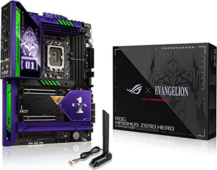 Image du produit ASUS Rog Maximus Z690 Hero Eva (LGA 1700, Intel Z690H, ATX)