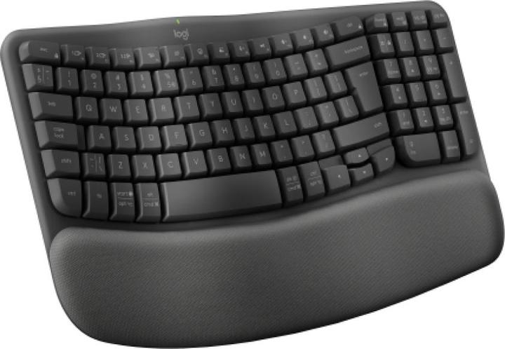Image du produit Logitech Wave Keysergonomic Kb Graphite (ING. Int., Sans fil)