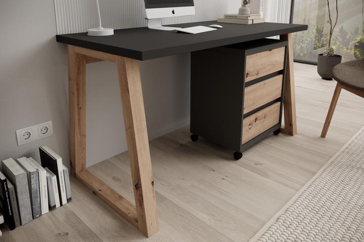 Actual product image ADRK Furniture Desk with container IWO I (65 x 65 x 40 cm)