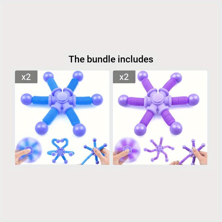 Activity Board Zappelspielzeug Fidget Spinner Spielzeug, Sensorisches Spielzeug für Kinder