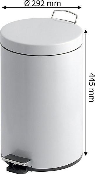 Produktbild kaiserkraft Tretabfallsammler mit Kunststoff-Inneneimer (20 l)