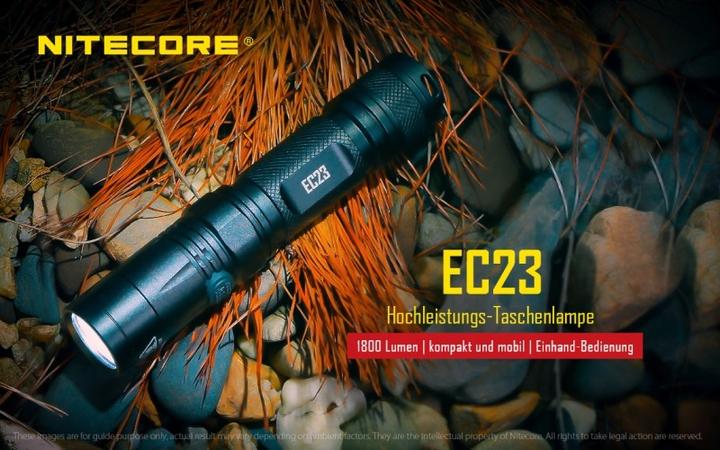 Produktbild Nitecore Ec23 (12.90 cm, 1800 lm)