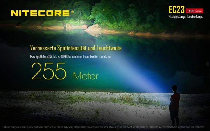 Produktbild Nitecore Ec23 (12.90 cm, 1800 lm)
