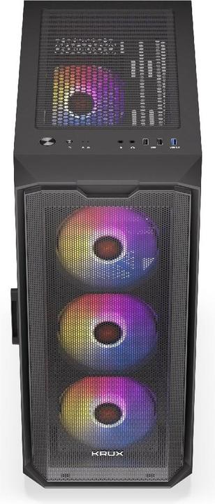 Actual product image Krux Obudowa G. obud. Orona KRXD003 (mATX, ATX, Micro-ITX)