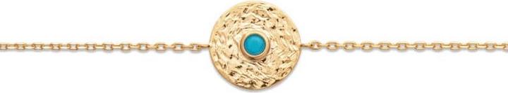 Immagine prodotto Lara BRACCIALE Placcato - 16+2 - S. TURCHESE - TONDO (Dorato)