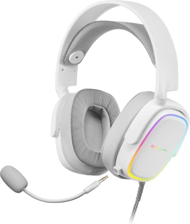 Image du produit Mars Gaming Casque Micro Gamer Mhax RGB (Blanc) (Filaire)