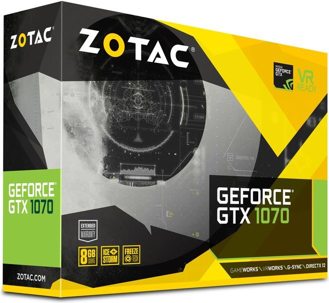 Produktbild Zotac GeForce GTX 1070 Mini (8 GB)