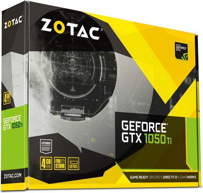 Produktbild Zotac GeForce GTX 1050 Low Profile (4 GB)