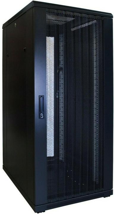 Dsit 27 HE 19” Serverschrank, mit perforierter Fronttür (BxTxH) 600 x 800 x 1400mm (27 HE, 19 Zoll Rack)