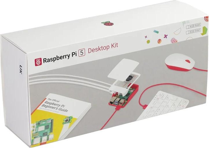 Actual product image Raspberry Pi Official 5 Desktop Kit - 4GB (ES)
