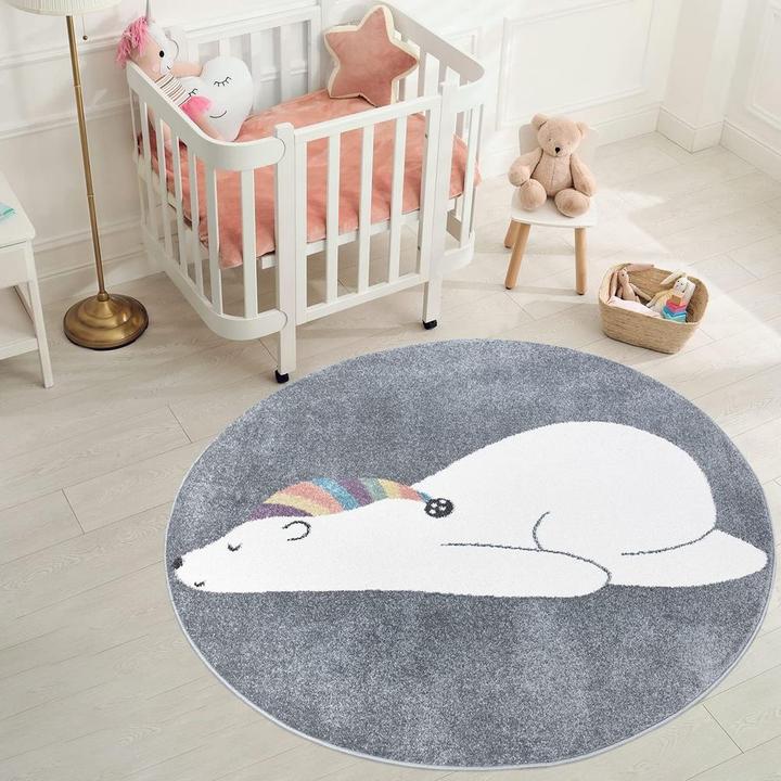 Produktbild Paco Home Schlafender Bär mit Schlafmütze (140 x 200 cm)