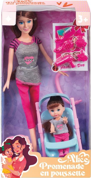 Image du produit Winfun Mannequin Alice Et Poussette
