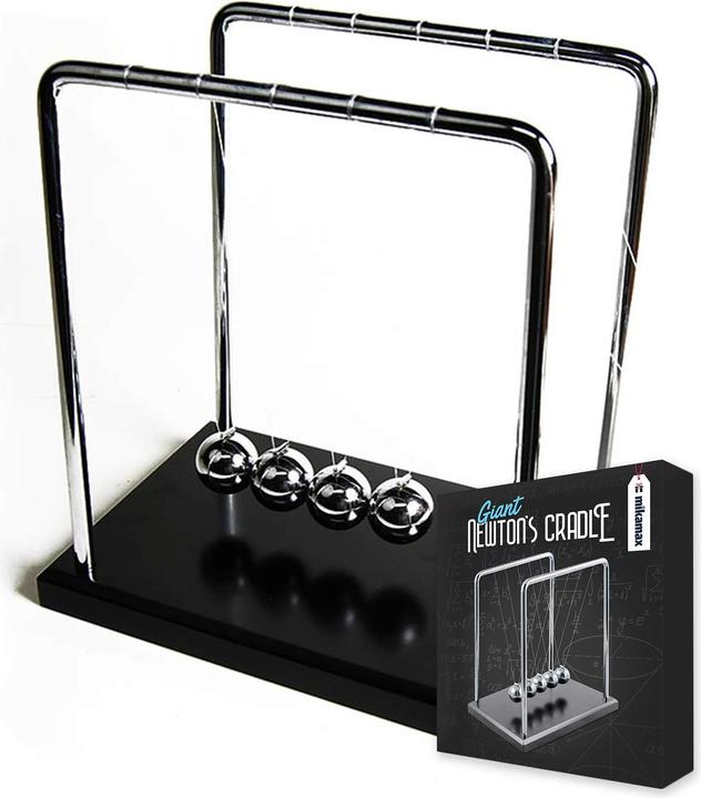 Produktbild Mikamax Giant Newton's Cradle (1 Stk., Schwarz, Silber)