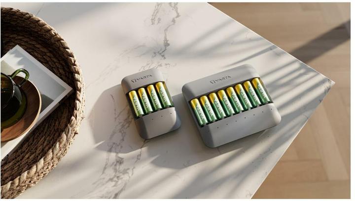 Produktbild Varta Eco Charger Multi Recycled (1 Stk., AA / LR6 / LR06 / Mignon / R6 / R14505, AAA / LR03 / Micro / R03 / AM4 / MN2400 / KR03, Ladegerät ohne Akku)