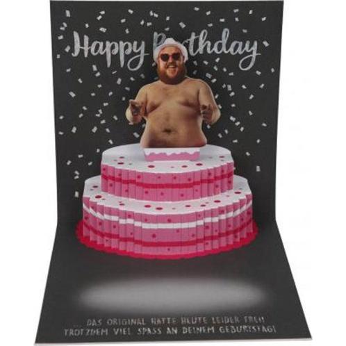 Thumbnail - Magni, Grusskarte + Briefpapier, Depesche 0011694-033 Pop-up Glückwunschkarte zum Geburtstag, Klappkarte mit Musik, Lich...
