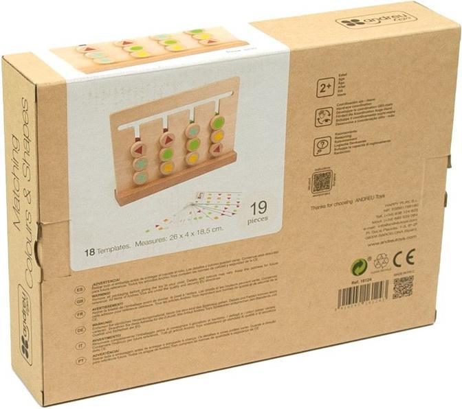 Immagine prodotto Topbright Toys Abbinare colori e forme (Multilingue)