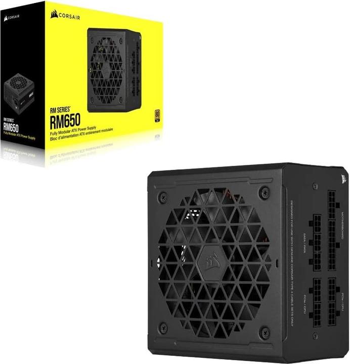 Actual product image Corsair RM650 (650 W)