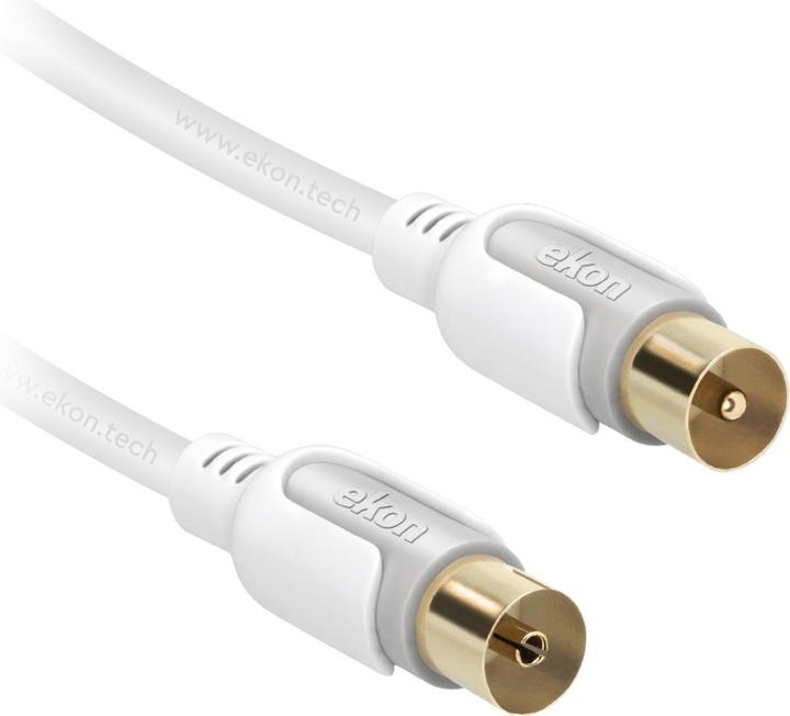 Actual product image Ekon Satellite aerial cable with ferrite core, 90dB (Antenna cable)