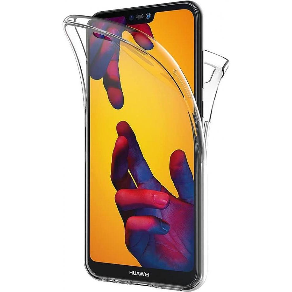 Screenguard 360° Screen & Body Protector Huawei P20 Lite Hülle mit Folie (Huawei P20 Lite), Smartphone Hülle, Transparen...