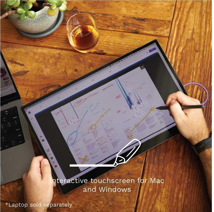 Image du produit Espresso Displays 17Pro+ portabler 17 Zoll Touchscreen + Standfuss (3840 x 2160 pixels, 17.30")