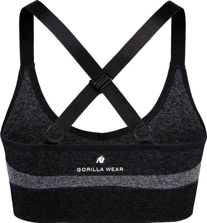 Actual product image Gorilla Wear Selah Seamless Sports Bra - black (XS)