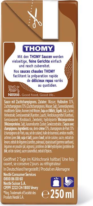 Produktbild THOMY Champignons Sauce (250 g, 1 Stk.)