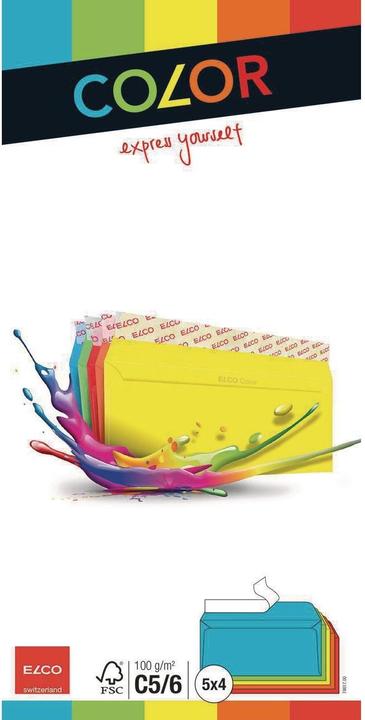 Produktbild Elco Briefcouvert - COLOR OPTIFIX (C5, C6, 20x)