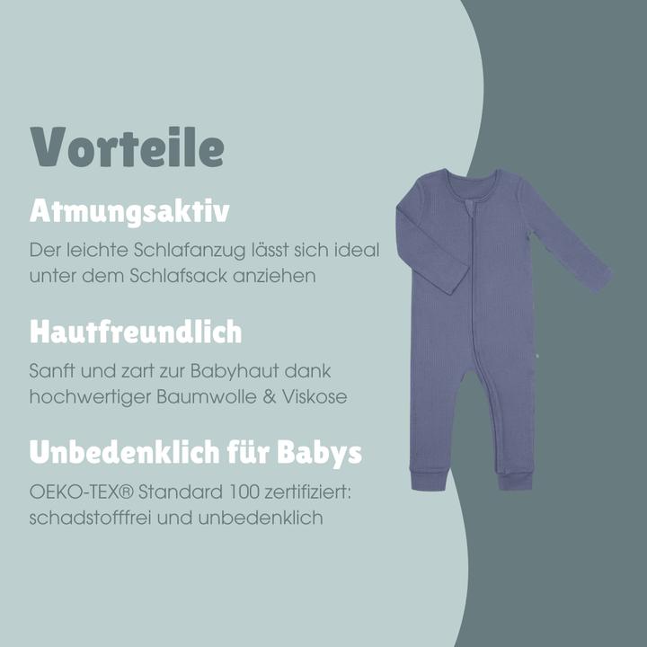 Produktbild Emma & noah Schlafanzug mit Bündchen (92)