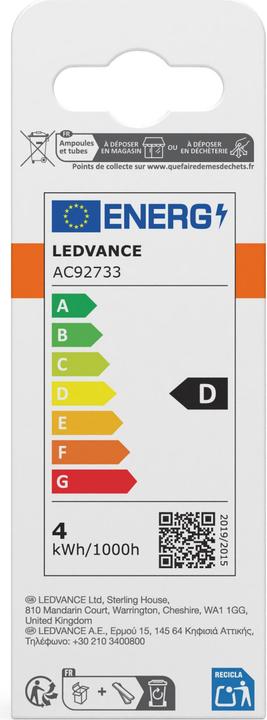 Energy Label Osram LED Superstar Classic (E14, 470 lm, 1x)