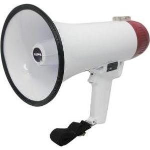 Karma Italiana GT 1221 megafono Interno/esterno 5 W Rosso, Bianco (Megafono), Accessori audio, Rosso, Bianco