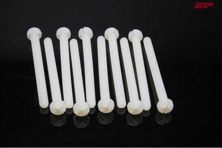 Actual product image EP M4x6 nylon screw (10 Screws per piece)