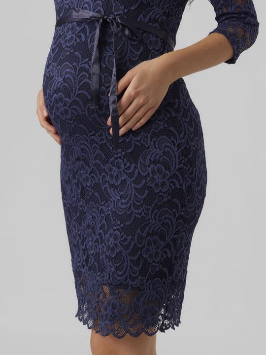 Immagine prodotto Mamalicious Vestito premaman in pizzo con maniche a 3/4 (XS)