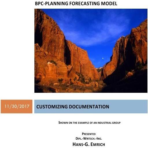 epubli Bpc-Planning Forecasting Model (55956278)