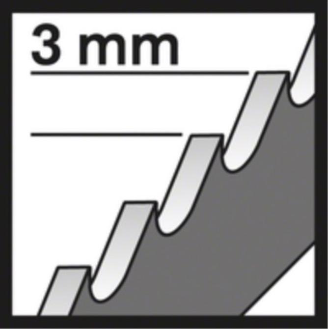 Image du produit Bosch Professional Zubehör PRO Alu T127D Lame de scie sauteuse, 100 mm, 100 pcs.