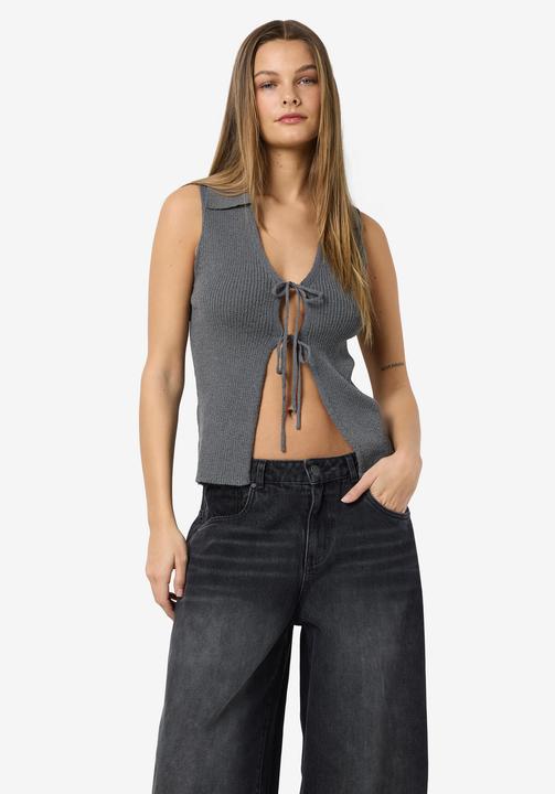 Image du produit Noisy May Vorn gebundene Strickweste (M)