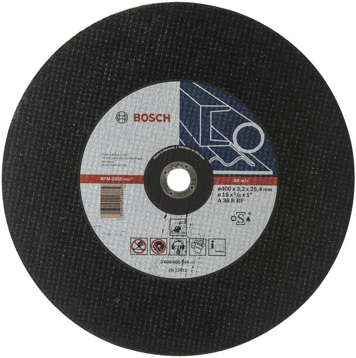 Actual product image Bosch Professional Zubehör PRO Metal cutting disc, 400 x 3.2 x 25.4 mm