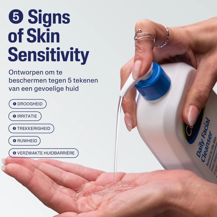 Image du produit Cetaphil Daily Facial Cleanser 473ml (Lingettes nettoyantes pour le visage)