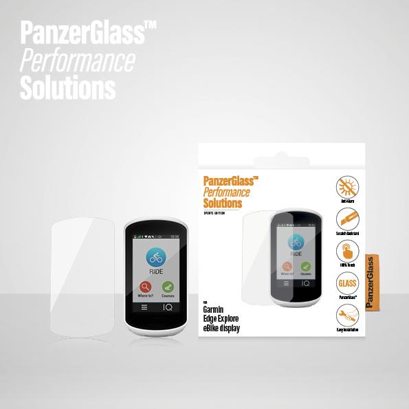 Actual product image PanzerGlass Screen protector anti-glare for Garmin Edge Explore (E-bike display)