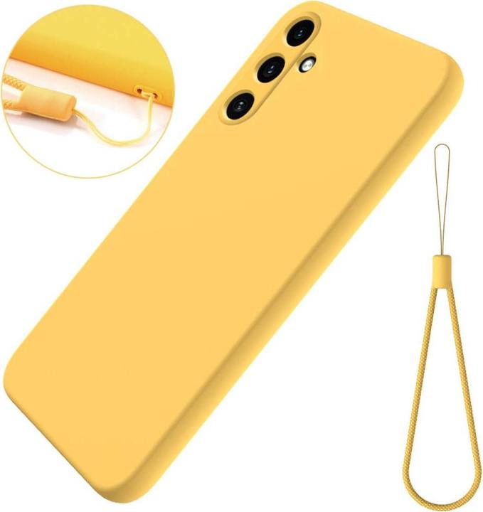 Produktbild Cover-Discount Galaxy A15 - Silikon Gummi Hülle gelb (Samsung Galaxy A15)