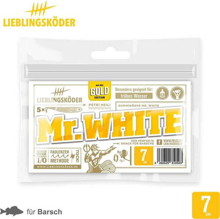 Produktbild Lieblingsköder Mr.White (7 cm)